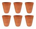 6 Pcs Natural Earthen Mitti Clay Kullad Cup (GLASS) 6 Pcs Natural Earthen Mitti Clay Kullad Cup (GLASS)