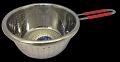 Stainless Steel Colander w/ Colourful Long Handle - 3 Sizes Stainless Steel Colander w/ Colourful Long Handle - 3 Sizes