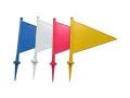 SNICK HIGH QUALITY CRICKET BOUNDARY FLAG PLASTIC - PACK OF 10 SNICK HIGH QUALITY CRICKET BOUNDARY FLAG PLASTIC - PACK OF 10