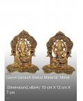 Metalic Antique Laxmi or Ganesh Statue Metalic Antique Laxmi or Ganesh Statue