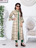 Stylish Rayon Soft Cotton Fabric Kurtis Tunic XXL