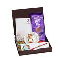 UtsaWe GIFT HAMPER  - Beautiful Ganesh Ji Rakhi With Handcrafted Ornaments
