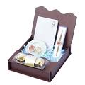 RAKHI Gift Hamper W/ a Ruby Like Stone + Roli, Chaval, Card, Chocolates 