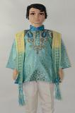 Aqua Art Silk Readymade Kurta w/ Pajama for 2 Year Old Boys