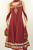 Maroon Net Readymade Anarkali Salwar Kameez Maroon Net Readymade Anarkali Salwar Kameez