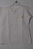 White Chikan Work Cotton Short Kurti Size 34/36