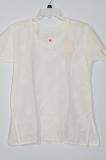 White Chikan Work Soft Cotton Short Kurti Size 36/38