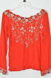 Red Crepe Party Wear Kurti Size 36/38