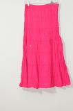 Magenta Voil Crushed Skirt Size 32 Or Smaller