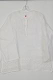 White Color Cotton Plus Size Kurti Tunic ( 3XL 48 )