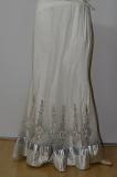 White Fish Cut Net Lehanga w/ Blouse & Stole White Fish Cut Net Lehanga w/ Blouse & Stole