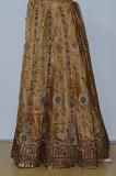 Brown Tissue Lehanga w/ Blouse & Stole Brown Tissue Lehanga w/ Blouse & Stole