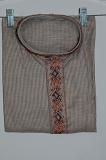 Light Maroon Color Cotton Kurta Pajama w/ Churidar Pants