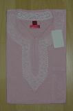 Pink Color Cotton Short Kurta Short  Hands