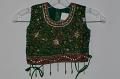 Green & Purple Net Lehenga w/ Stole & Adjustable Strings