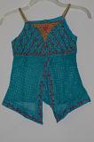 Blue & Magenta Dress Georgette Top & Pants Cotton Silk w/ Cute Pouch Blue & Magenta Dress Georgette Top & Pants Cotton Silk w/ Cute Pouch