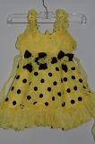 Lemon Yellow Comfrtable Dress for Girl Children