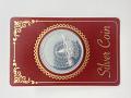 Beautifully Crafted 10g Pure Silver Coin with Diya Design