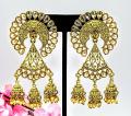 Jhumka earrings pearls