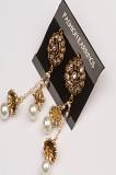 White Stone Studded Traditional Earrings