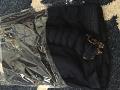 Dark Blue Semi Patiyala Pant w/ Dupatta Set 