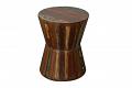 Hourglass Shape Rustic Reclaimed Wood Side Table Stool 18" Hourglass Shape Rustic Reclaimed Wood Side Table Stool 18"