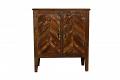 Reclaimed Wood Rustic Night Stand Bedside Storage 2 door Cabinet Table