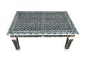 Bone Inlay Hand Crafted 36" Rectangle Coffee Table Bone Inlay Hand Crafted 36" Rectangle Coffee Table