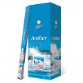 Flute Brand Square - Amber- 8 Sticks/Pack -25 Packs/Box - 200 Sticks/Box