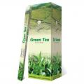 Flute Brand Square-Green Tea - 8 Sticks/Pack -25 Packs/Box - 200 Sticks/Box