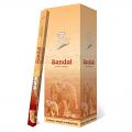 Flute Brand Square - Sandal - 8 Sticks/Pack -25 Packs/Box - 200 Sticks/Box