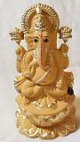 Eco-friendly Ganesh Clay Statue For Visarjan Ganesh Chaturthi Pooja 6"