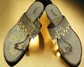 Gold Traditional Design Indian Ladies Sandals