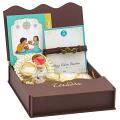 GIFT HAMPER - Rakhi Bracelet in Faux Leather 