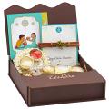 GIFT HAMPER - Divine Rakhi Bracelet in Faux Leather