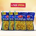 Haldiram's Kaju Mixture (4 Big Pack) 400g Each Haldiram's Kaju Mixture (4 Big Pack) 400g Each