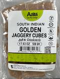 Aara South Indian Golden Jaggery Cubes - 500g Aara South Indian Golden Jaggery Cubes - 500g