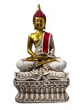 Very Attractive & Beautiful Fiber Amitabha Buddha Statue 11.70"