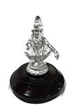 Lord AYYAPPA/Karthik Pure Silver (99.5%) Idol/Statue (Car Deck)