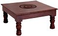 Handcarved Low Height Pidha Table Stool 21"