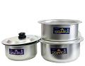 Sonex Aluminum Cooking Pots 1 Pc Sizes from 2.5 L to 30 L - Anodized