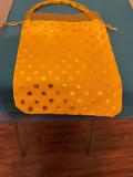 Yellow  Gold Traditional Design Potali Pouch Bag