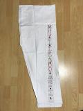 Embroidered Comfortable White Cotton Salwar XL Embroidered Comfortable White Cotton Salwar XL