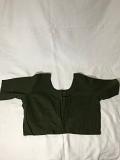 Dark Green Cotton Blouse w/ Front Open (Sizes: 36) Dark Green Cotton Blouse w/ Front Open (Sizes: 36)
