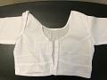 White Cotton Blouse w/ Front Open (Sizes: 42) White Cotton Blouse w/ Front Open (Sizes: 42)