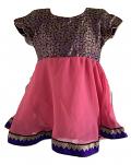 Pretty Pink and Purple Dress for 1 to 2 Year Baby Girls Pretty Pink and Purple Dress for 1 to 2 Year Baby Girls
