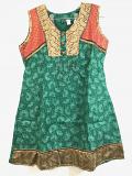 Gorgeous Green Party Wear Kurti Tunic for Women - S/M