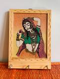 Wooden Gemstone Key Holder w/ Artwork Wooden Gemstone Key Holder w/ Artwork