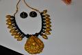 Goddess Lakshmi Devi pendant terracotta jewelry Goddess Lakshmi Devi pendant terracotta jewelry