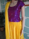 Designer Yellow Mirror Work Lehenga Choli ( Festival Discount ) Designer Yellow Mirror Work Lehenga Choli ( Festival Discount )